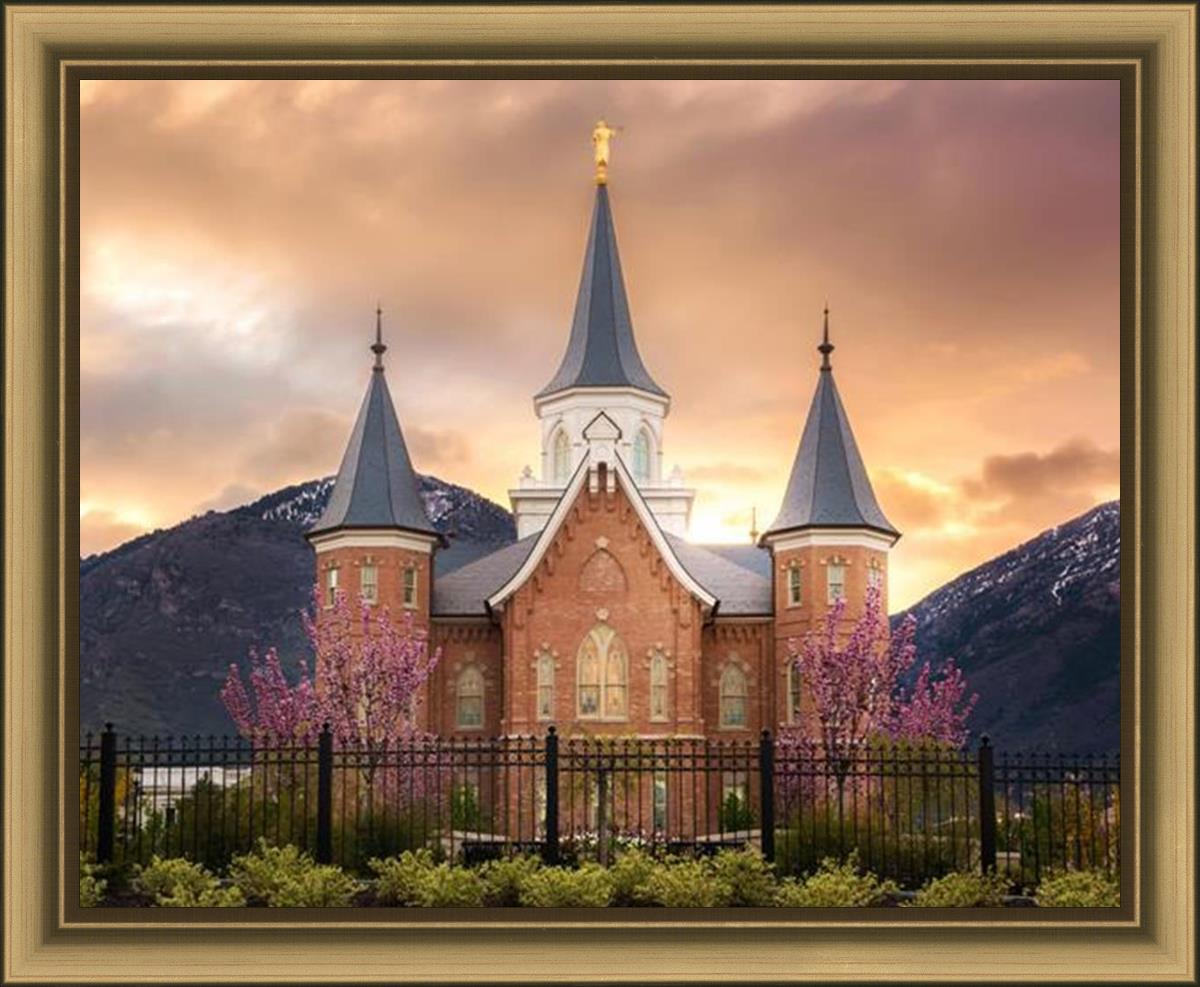 Provo City Center Temple - Breaking Sun