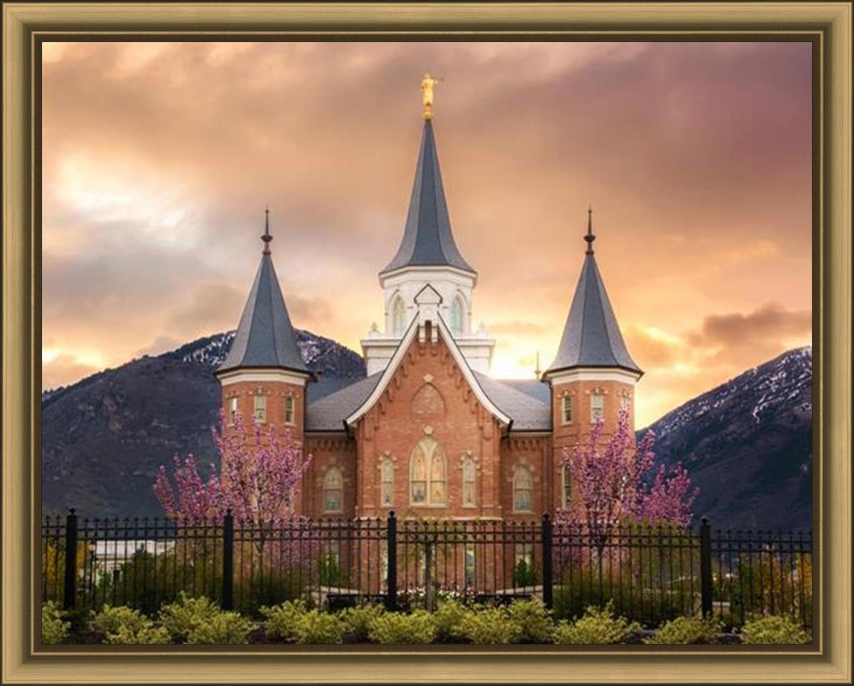 Provo City Center Temple - Breaking Sun