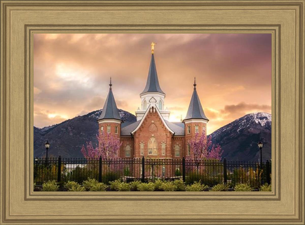 Provo City Center Temple - Breaking Sun