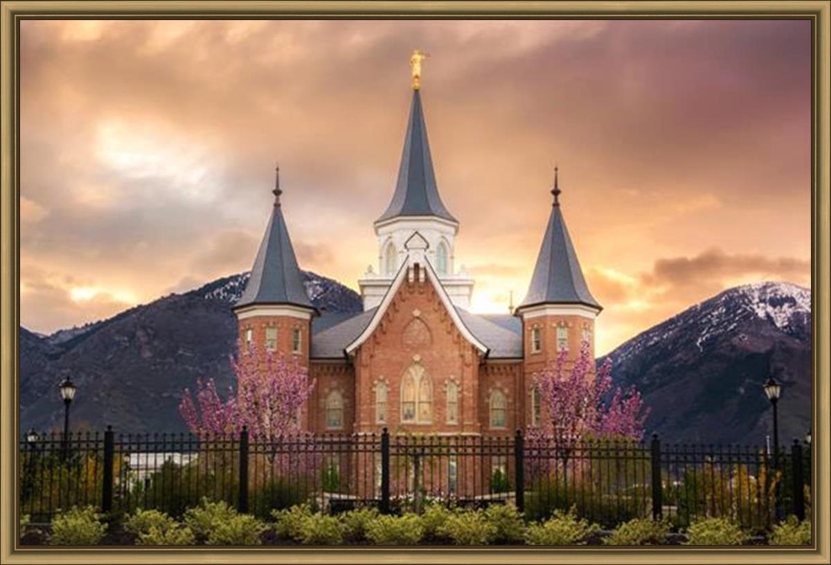 Provo City Center Temple - Breaking Sun