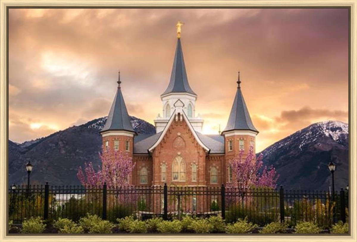 Provo City Center Temple - Breaking Sun