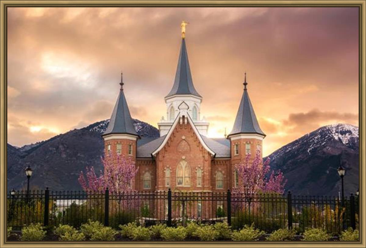 Provo City Center Temple - Breaking Sun