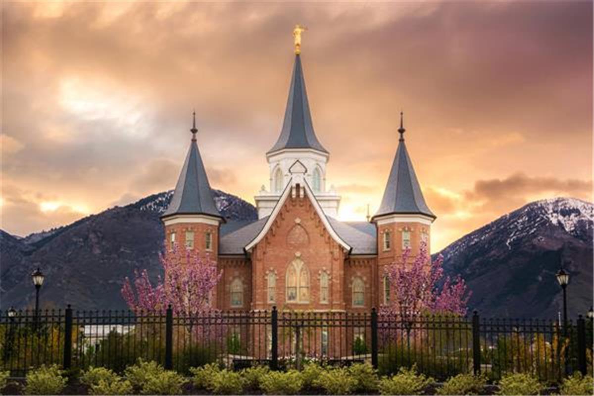 Provo City Center Temple - Breaking Sun