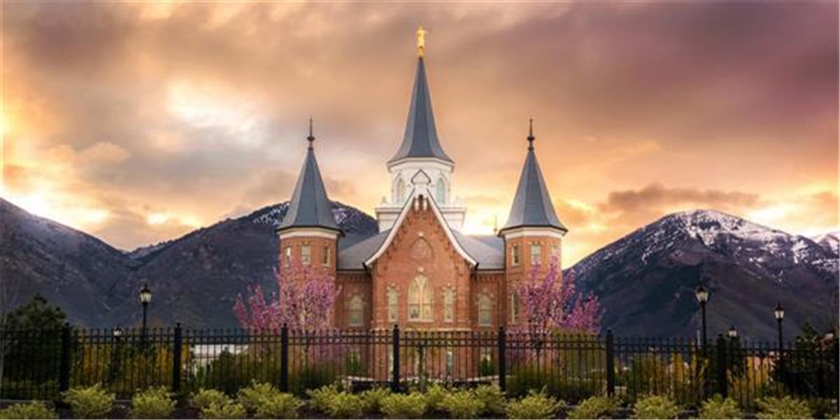 Provo City Center Temple - Breaking Sun