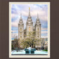 Salt Lake Temple Spring Fountain