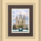 Salt Lake Temple Spring Fountain