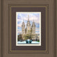 Salt Lake Temple Spring Fountain
