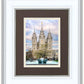 Salt Lake Temple Spring Fountain