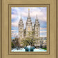 Salt Lake Temple Spring Fountain