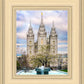 Salt Lake Temple Spring Fountain