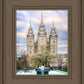Salt Lake Temple Spring Fountain