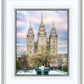 Salt Lake Temple Spring Fountain