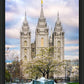 Salt Lake Temple Spring Fountain