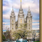 Salt Lake Temple Spring Fountain