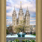 Salt Lake Temple Spring Fountain