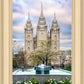 Salt Lake Temple Spring Fountain