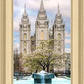 Salt Lake Temple Spring Fountain