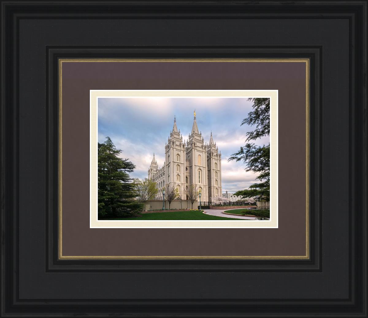 Salt Lake Temple Spring Serenity