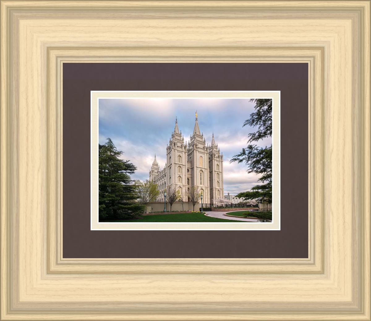Salt Lake Temple Spring Serenity