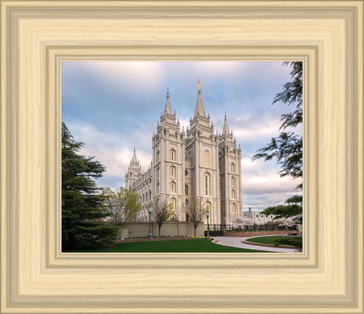 Salt Lake Temple Spring Serenity