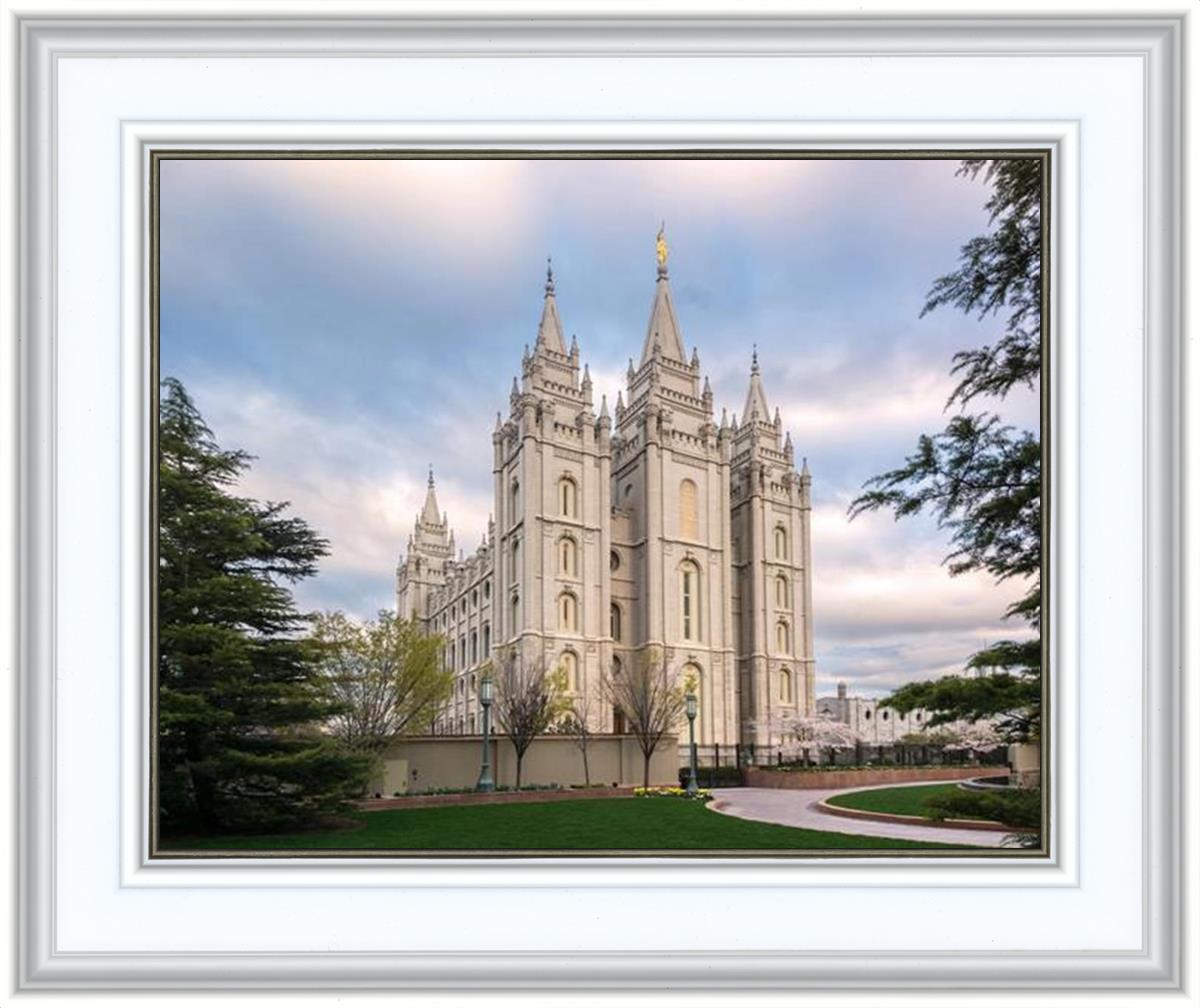 Salt Lake Temple Spring Serenity