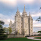 Salt Lake Temple Spring Serenity