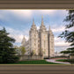 Salt Lake Temple Spring Serenity