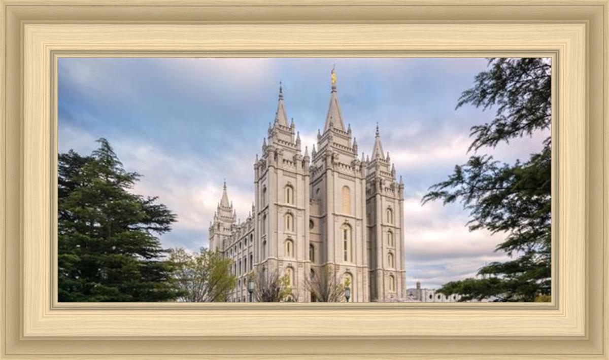 Salt Lake Temple Spring Serenity