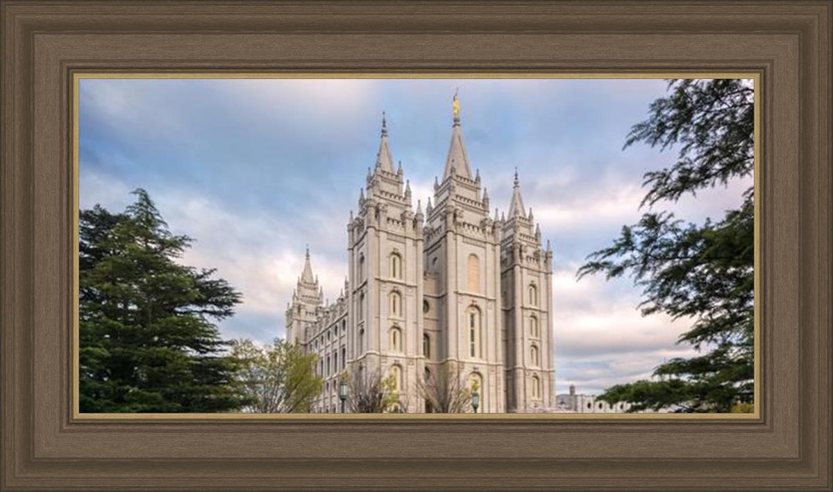 Salt Lake Temple Spring Serenity