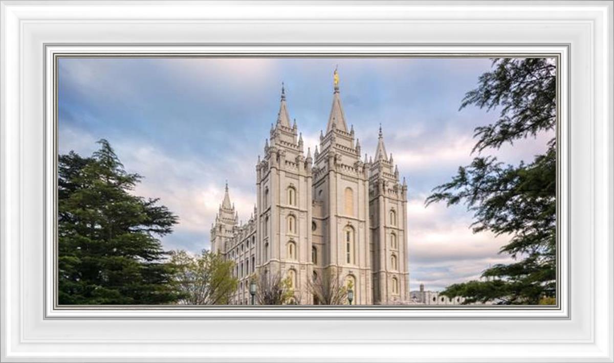 Salt Lake Temple Spring Serenity