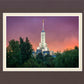 Mount Timpanogos Temple Gradient Sky