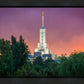 Mount Timpanogos Temple Gradient Sky