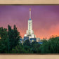 Mount Timpanogos Temple Gradient Sky