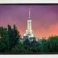 Mount Timpanogos Temple Gradient Sky