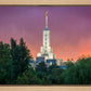 Mount Timpanogos Temple Gradient Sky