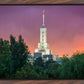 Mount Timpanogos Temple Gradient Sky