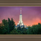 Mount Timpanogos Temple Gradient Sky