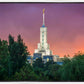 Mount Timpanogos Temple Gradient Sky
