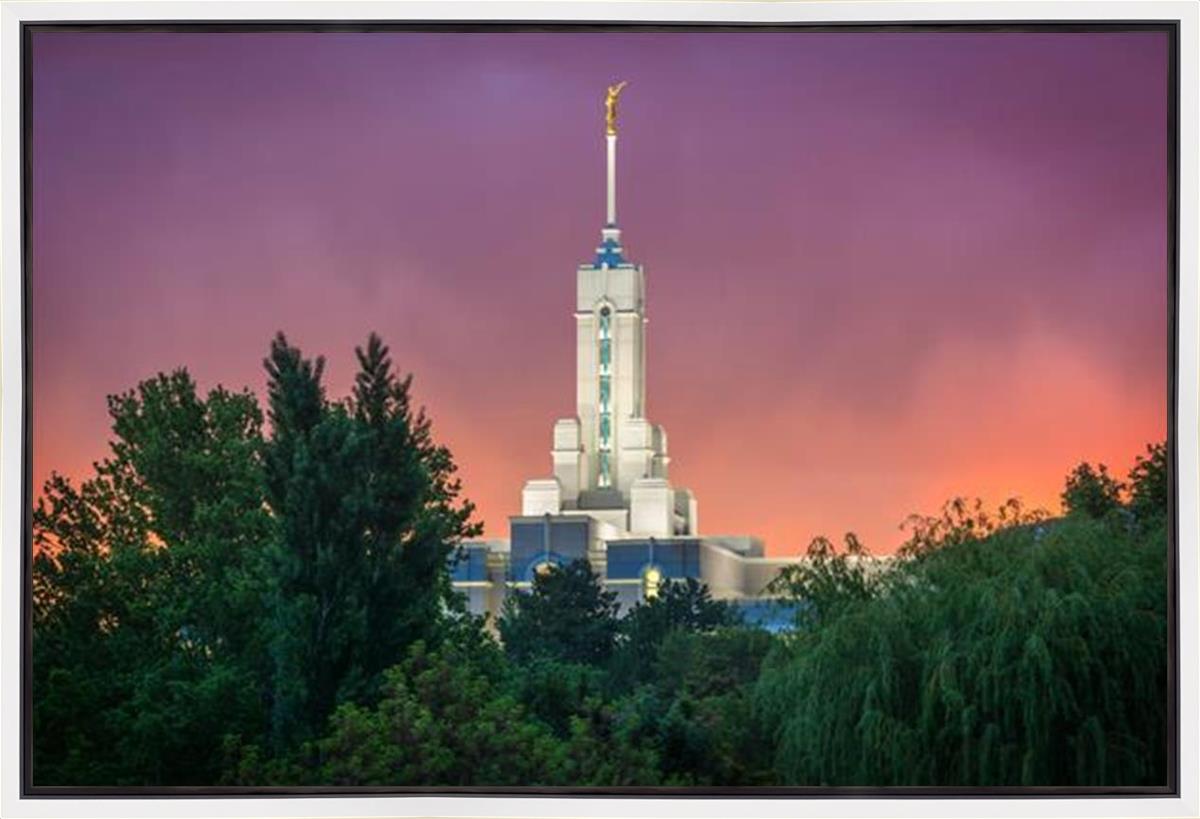 Mount Timpanogos Temple Gradient Sky