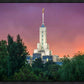 Mount Timpanogos Temple Gradient Sky