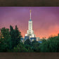 Mount Timpanogos Temple Gradient Sky