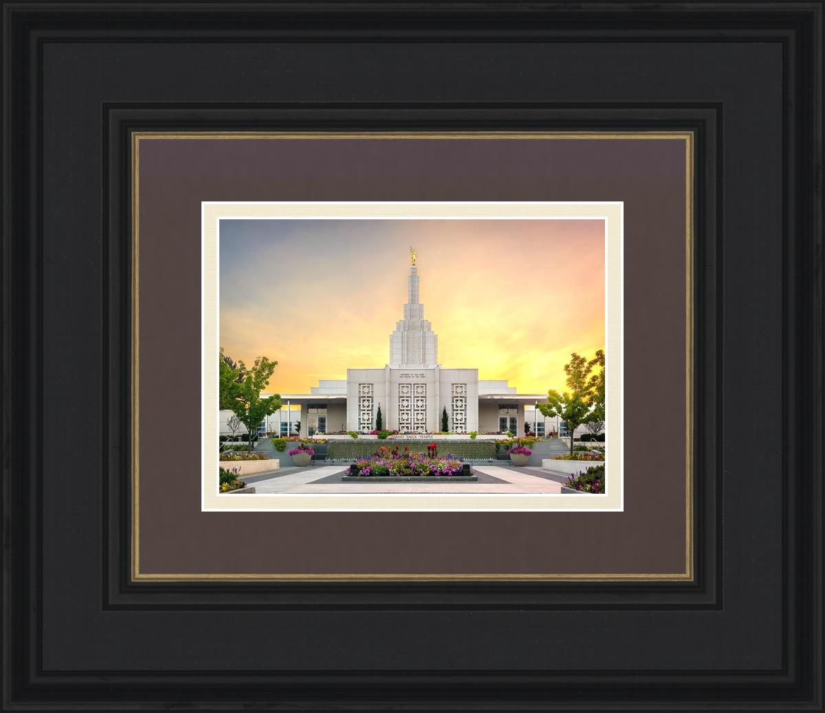 Idaho Falls Temple Summer Glow