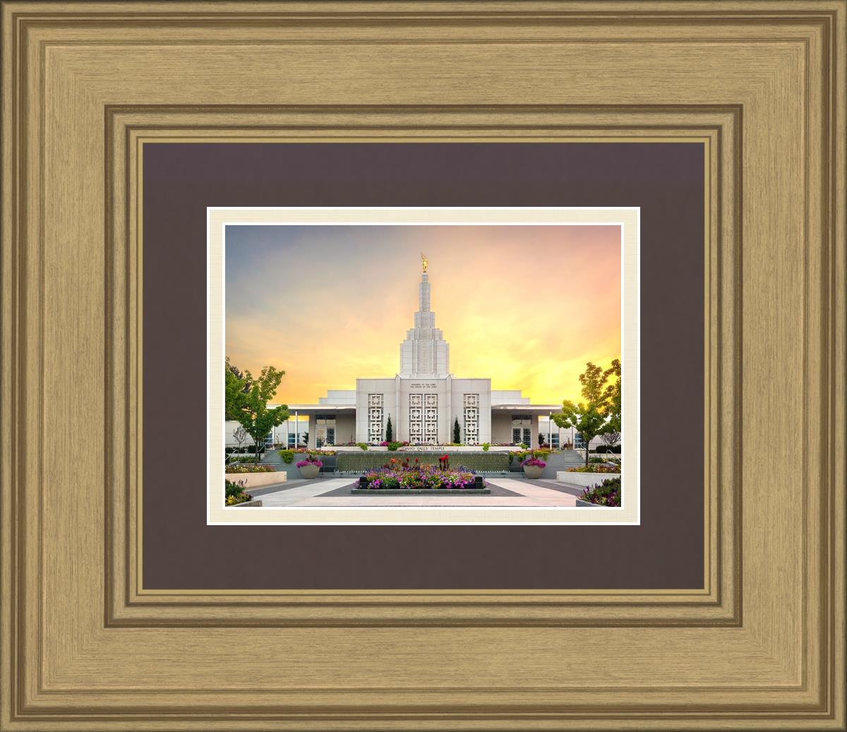Idaho Falls Temple Summer Glow