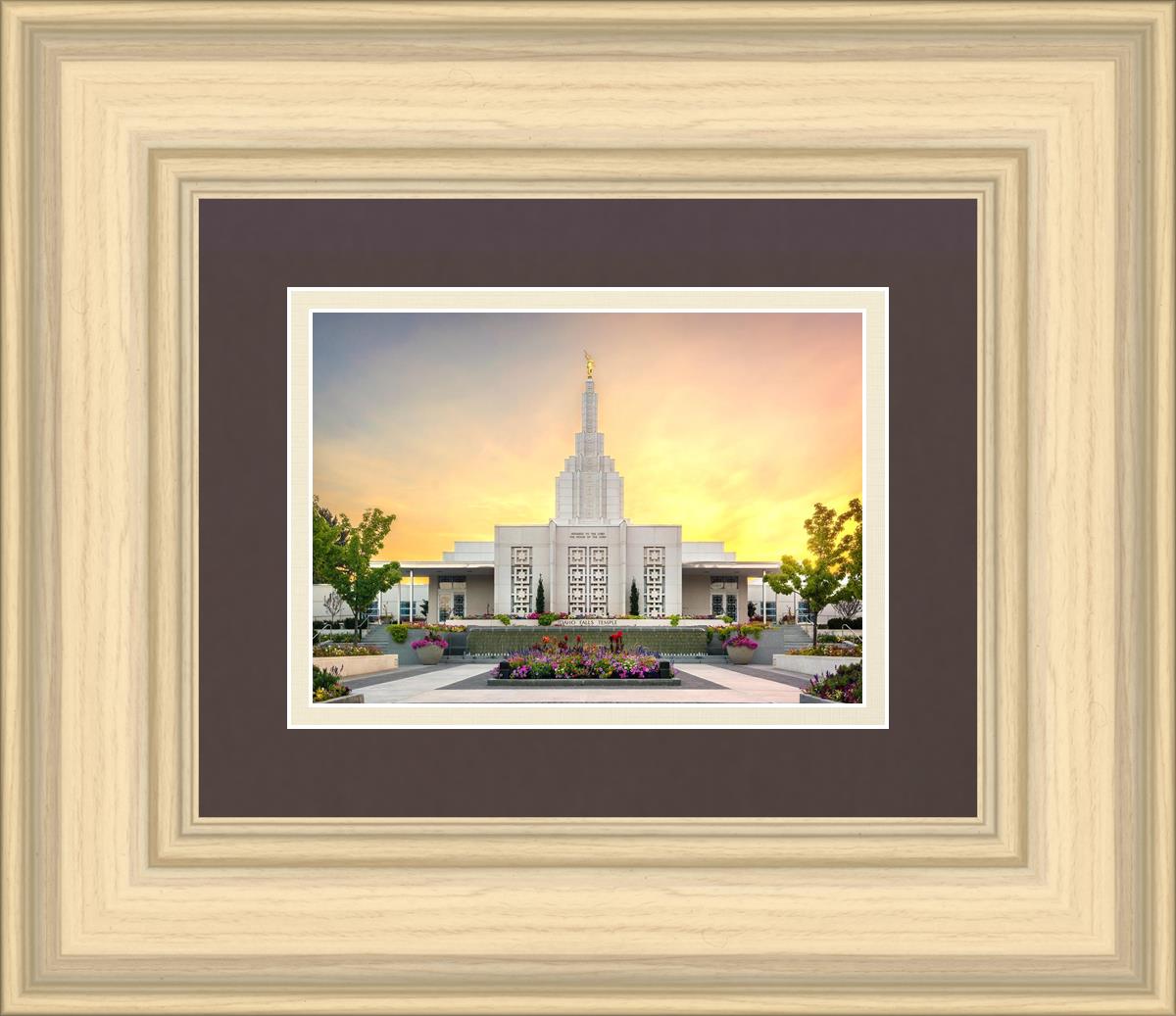 Idaho Falls Temple Summer Glow