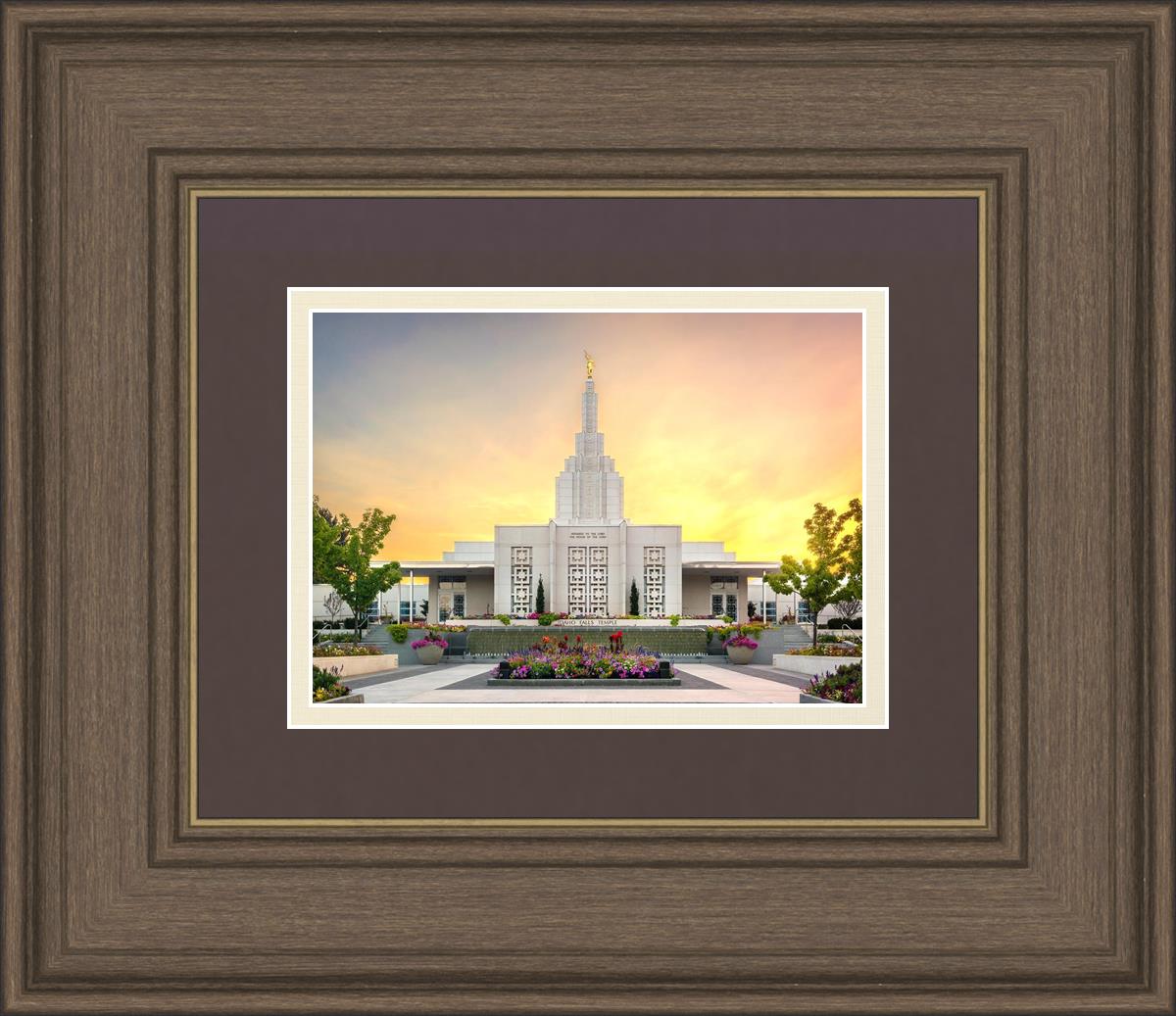 Idaho Falls Temple Summer Glow