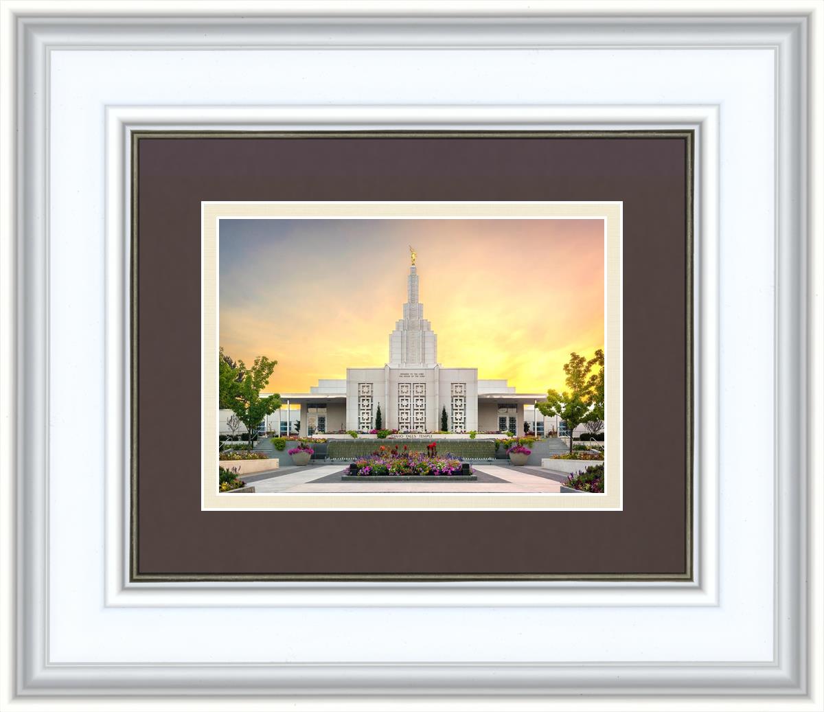 Idaho Falls Temple Summer Glow
