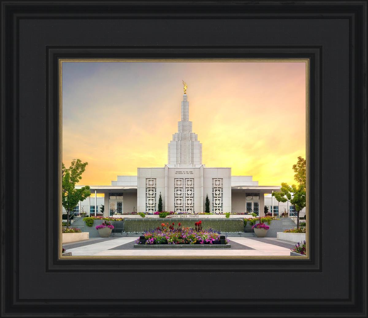 Idaho Falls Temple Summer Glow
