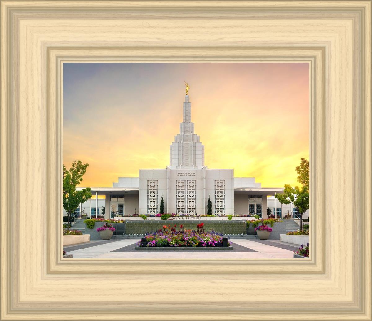 Idaho Falls Temple Summer Glow