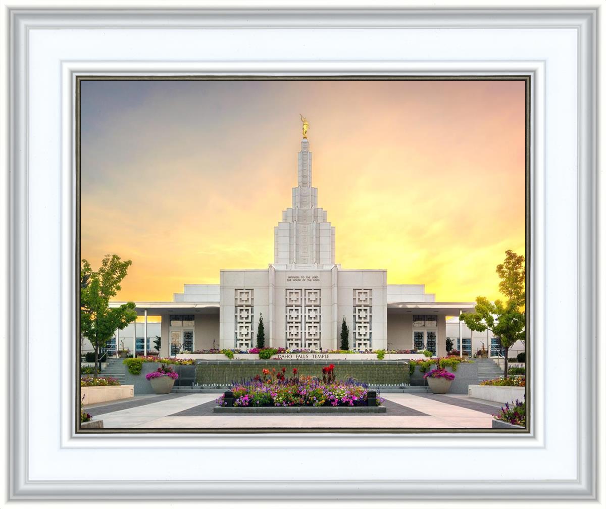 Idaho Falls Temple Summer Glow