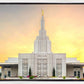 Idaho Falls Temple Summer Glow